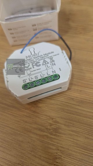 MOES RF433 Alexa Interruptor Persianas WiFi Mini Inteligente
