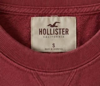 Sudadera Hollister Roja