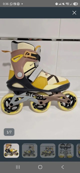 Patines en línea Story de 3 ruedas Talla 45