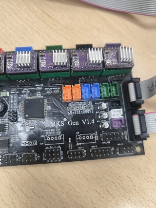 Placa MKS GEN V1.4 y Pantalla para Impresora 3D
