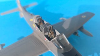 Maqueta Avión Tucano Colombia Escala 1:48
