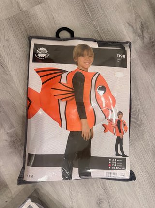 Disfraz Pez Nemo Talla 4 a 7