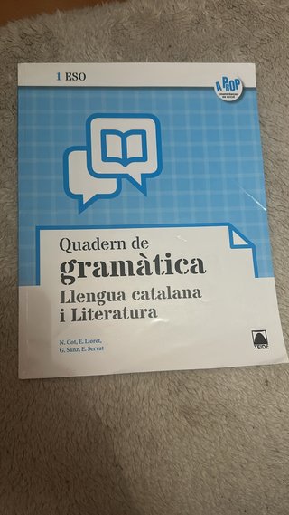 Llengua catalana i literatura, 1 ESO. Quadern d...