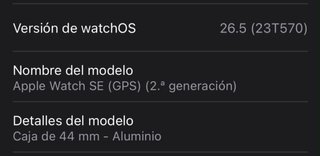 Apple Watch SE serie 2