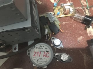 Desguace microondas samgung GE731K