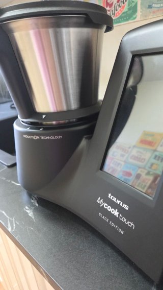 Robot de cocina Taurus Mycook Touch Black Edition
