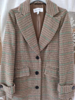 Abrigo lana Pedro del Hierro Talla XS