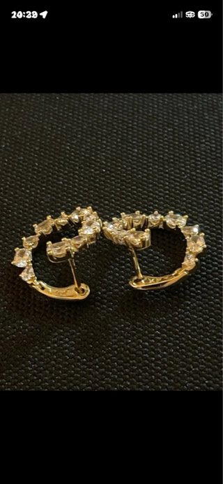 Pendientes de Oro Laminado 14k
