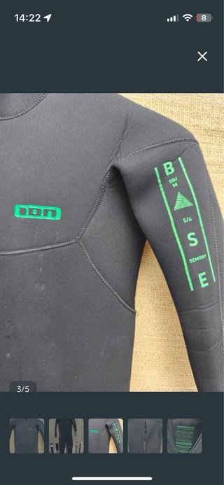 Traje de Neopreno ION 5mm Talla M