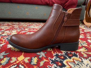 Botines marrones hebilla Talla 39