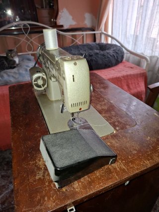 Máquina de Coser y Bordar Wertheim