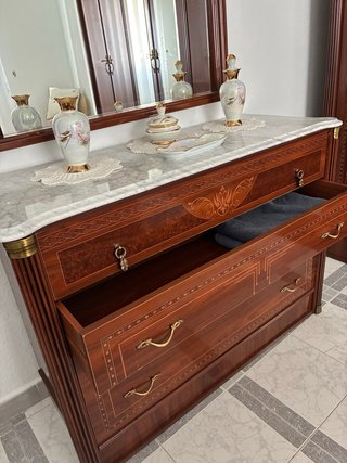 Dormitorio completo madera