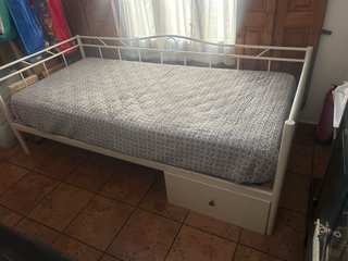 Cama Ikea con colchón Flex