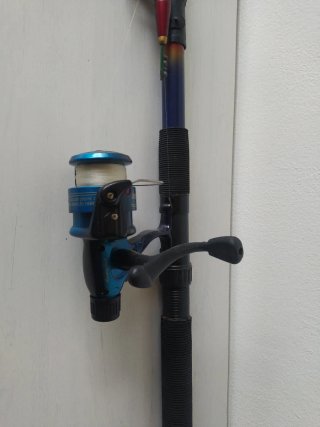 Caña de Pesca Telescópica con Carrete