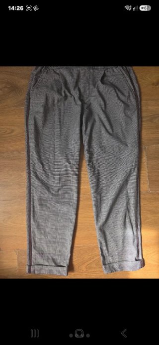 Pantalones de vestir de cuadros