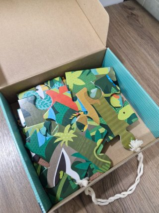 Puzzle Infantil Petit Collage Wild Rainforest