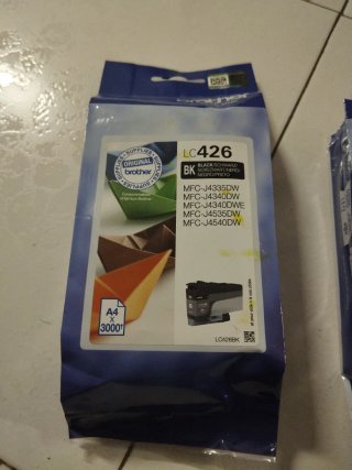 2x Cartucho de Tinta Brother LC426BK Negro