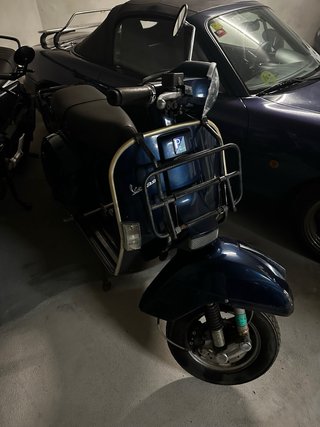 Vespa PX150 Azul Oscuro