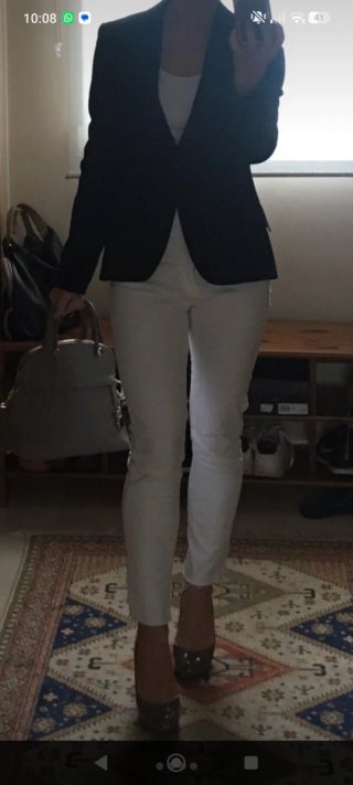 Americana Zara Negra Mujer