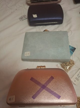 6 Bolsos Variados Nuevos de fiesta
