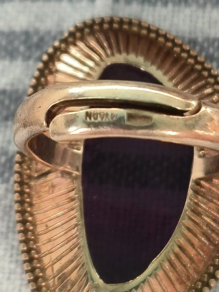 Anillo de plata rosa dorada