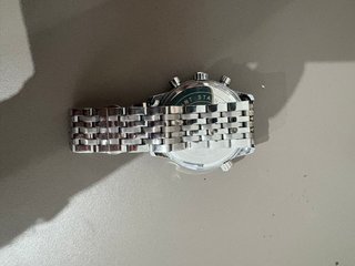 Reloj de Hombre con Correa Plateada