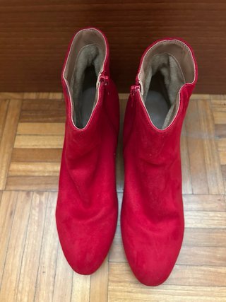 Botines rojos Lefties
