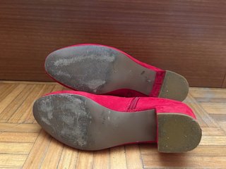 Botines rojos Lefties