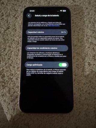 iPhone 13 128GB Rosa  Salud bateria 84%