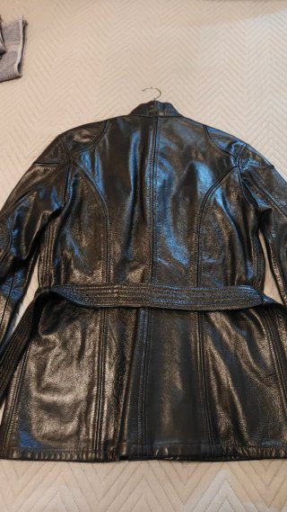 Chaqueta Belstaff de Cuero Negra