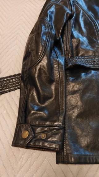 Chaqueta Belstaff de Cuero Negra