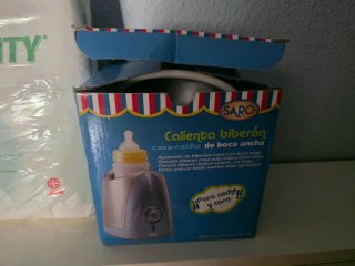 REGALO Compresas Maternity y Calienta Biberón Saro