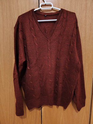 Jersey de punto trenzado fabricado en España
