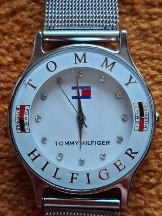 Reloj Analógico Plata/Blanco