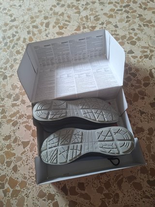Zapatos de seguridad PANTER negros y azules