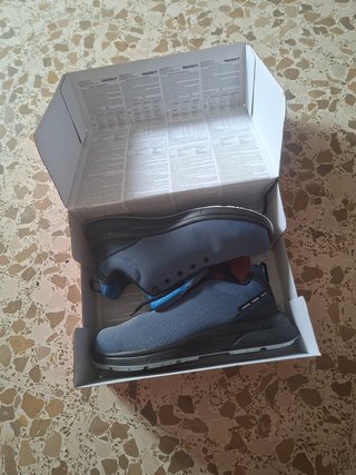 Zapatos de seguridad PANTER negros y azules