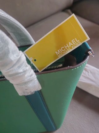 Bolso Michael Kors Verde y Turquesa