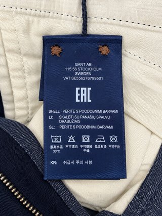 GANT chinos novas / nuevos W36 L32