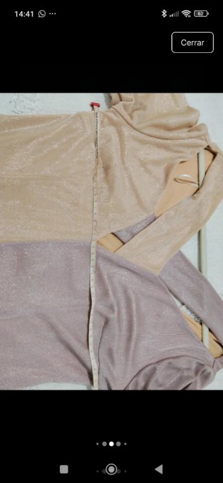 Vestido de fiesta bicolor corte midi