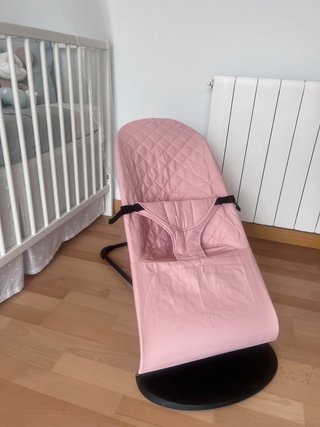 Funda Hamaca BabyBjörn Rosa Acolchada