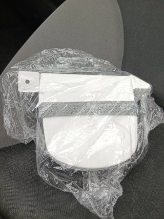 Recogedor persiana abatible blanco