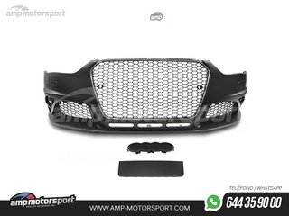 PARAGOLPES DELANTERO PARA AUDI A4 B8 LOOK RS CROMO CON PDC/SRA