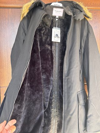 Abrigo Wombat & Co Negro