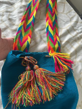 Bolso 100% Artesanal Colombiano Multicolor