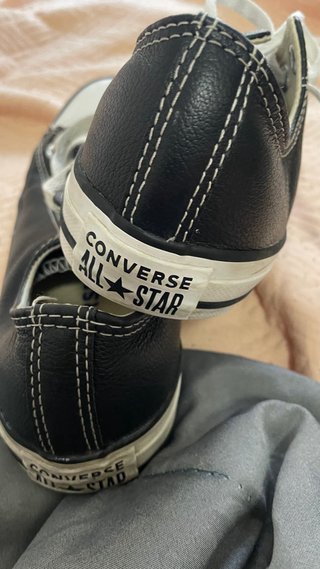 Zapatillas All Star Negras piel LEER BIEN ANUNCIO