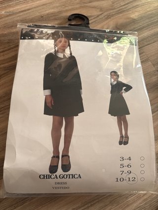 Disfraz de Miércoles Addams