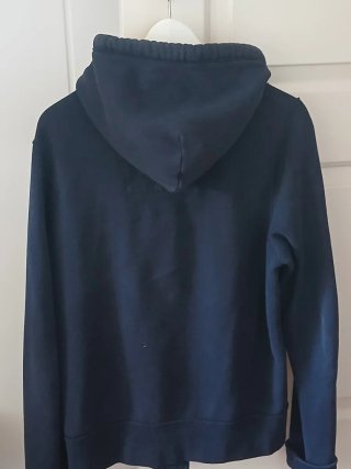 Chaqueta con capucha Hollister Azul