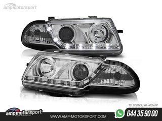 FAROS DELANTEROS LUZ DIURNA LED PARA OPEL ASTRA F