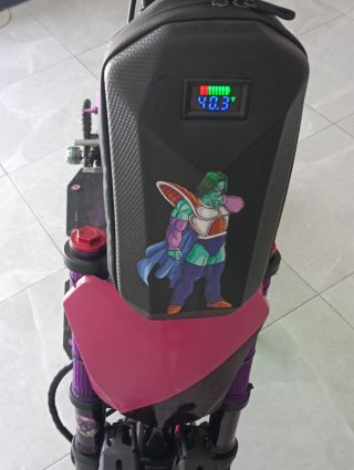 Patinete Eléctrico 6000w.60v Frankenstein Morado