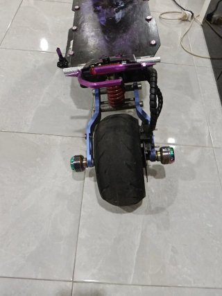 Patinete Eléctrico 6000w.60v Frankenstein Morado